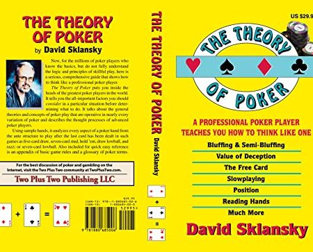 Imparare a giocare a Poker con The Theory of Poker di David Sklansky
