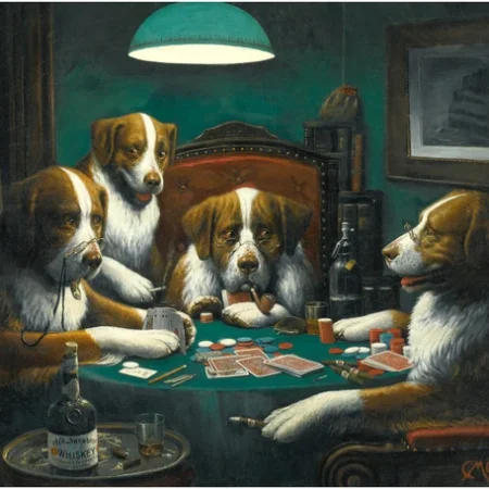 I quadri che raccontano il poker: arte e gioco in un’unica mano
