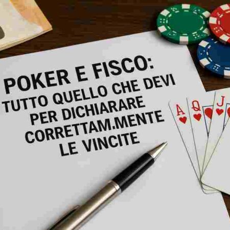 Come Dichiarare le Vincite al Poker: Guida per i Giocatori Responsabili